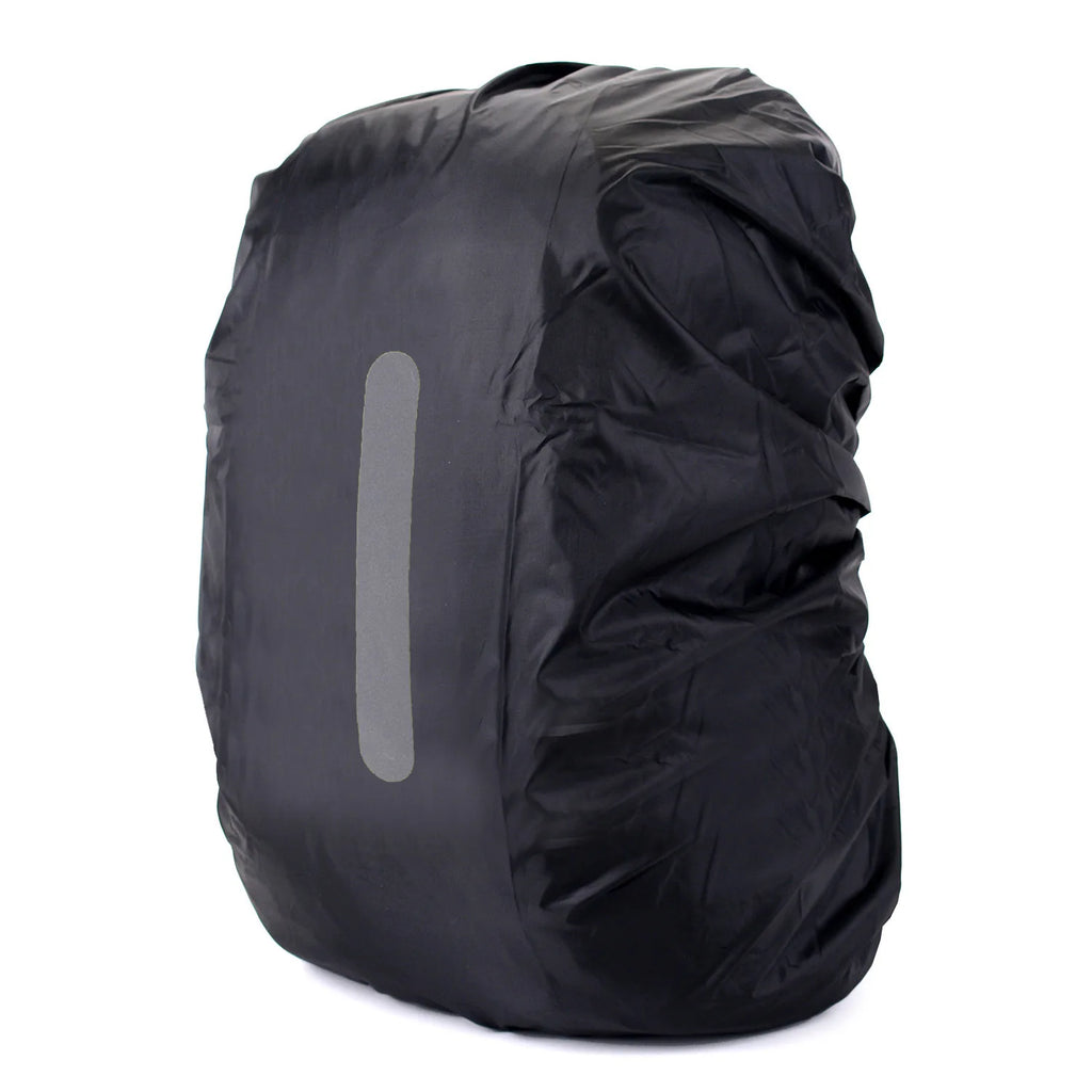 Reflective Waterproof Backpack Rain Cover Outdoor Sport Cycling Night Safety Light Raincover Case Bag Cover for Hiking Camping