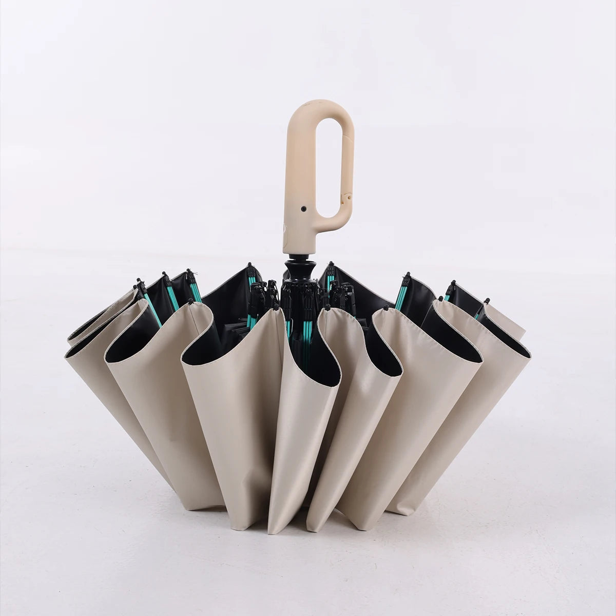 Folding Strong Windproof 16K Automatic Umbrella 192 Keel Buckle Umbrella Sunshade Men's Umbrella Rain Large Parasol for Women