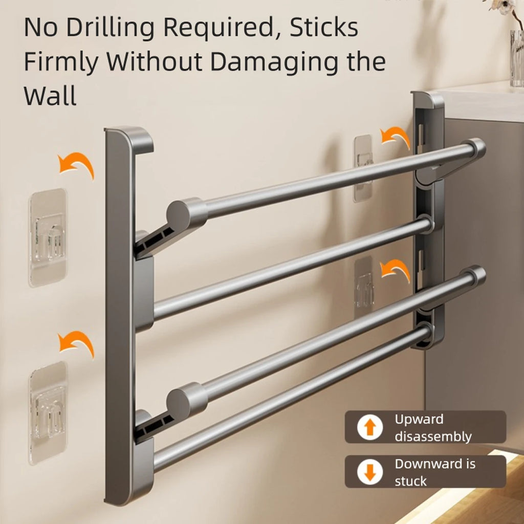 Simple Shoe Rack Wall-mounted Bathroom Slippers Hook Holder Shoes Slipper Drain Storage Drying Rack Shoe Organizer Hanger