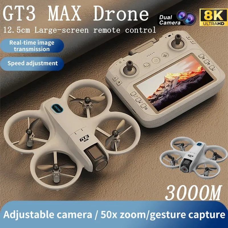 Xiaomi GT3 MAX GPS Drone 8K Aerial HD Photography Optical Flow Positioning Obstacle Avoidance Brushless Power 5G WIFI Drone