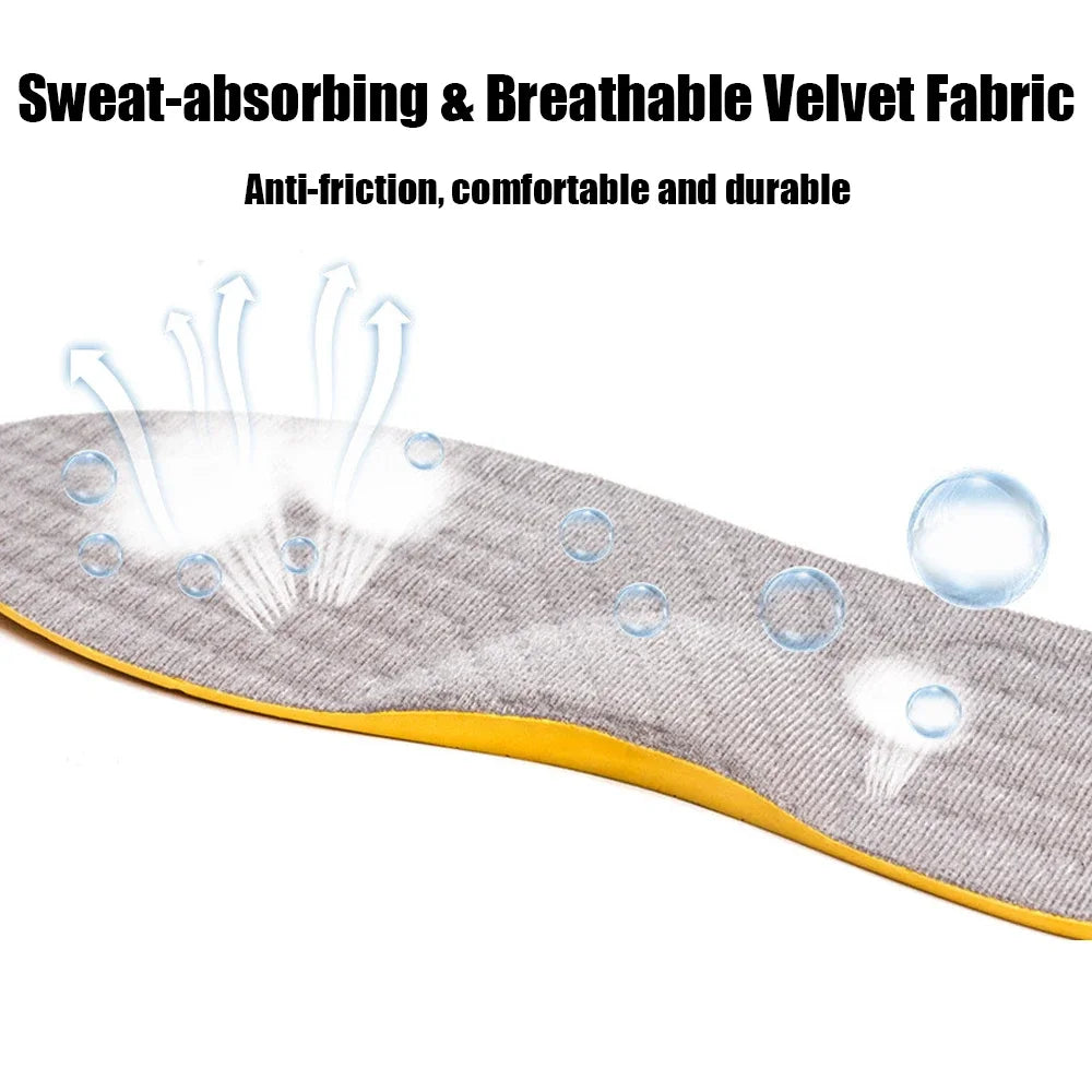 Flat Foot Orthopedic Insoles for Men Women Shoes Arch Support Insoles for Children X/O Type Legs Knee Varus Correction Shoe Pads