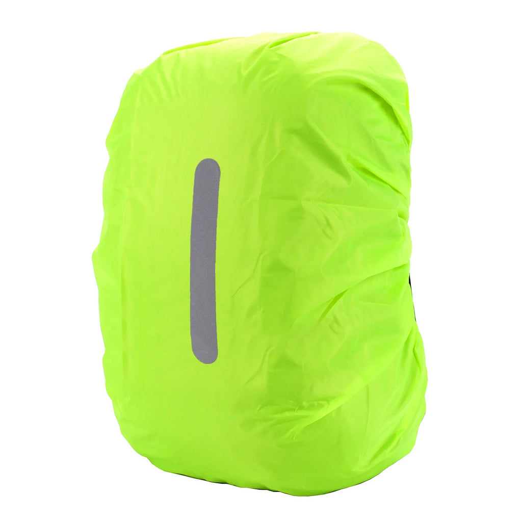 Reflective Waterproof Backpack Rain Cover Outdoor Sport Cycling Night Safety Light Raincover Case Bag Cover for Hiking Camping