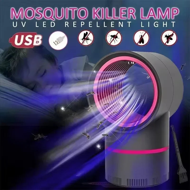 Lenovo Mute Anti Mosquito Lamp Ion Purification USB Plugged In physics Mosquito Killer Lamp Electric Fly Trap Household Outdoor