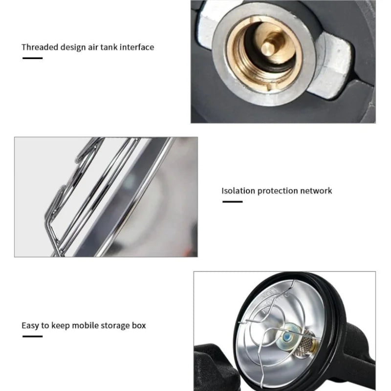Outdoor Portable Gas Heater Hiking Camping Tents Warming Equipment Mini Gas Burner Heating Survival Equipment