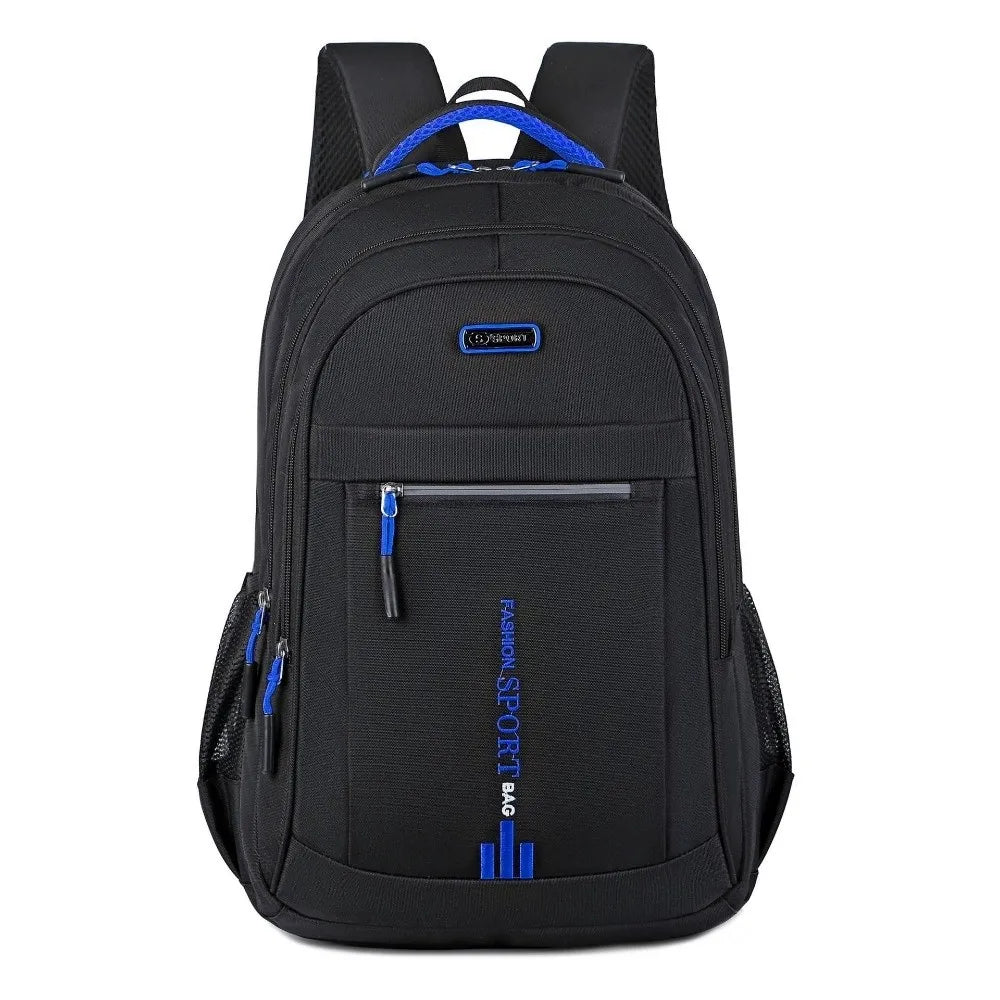 Oxford Cloth Students Daypack Anti-splash Water Scratch Prevention Large Capacity School Bag Polyester Fixed Webbing