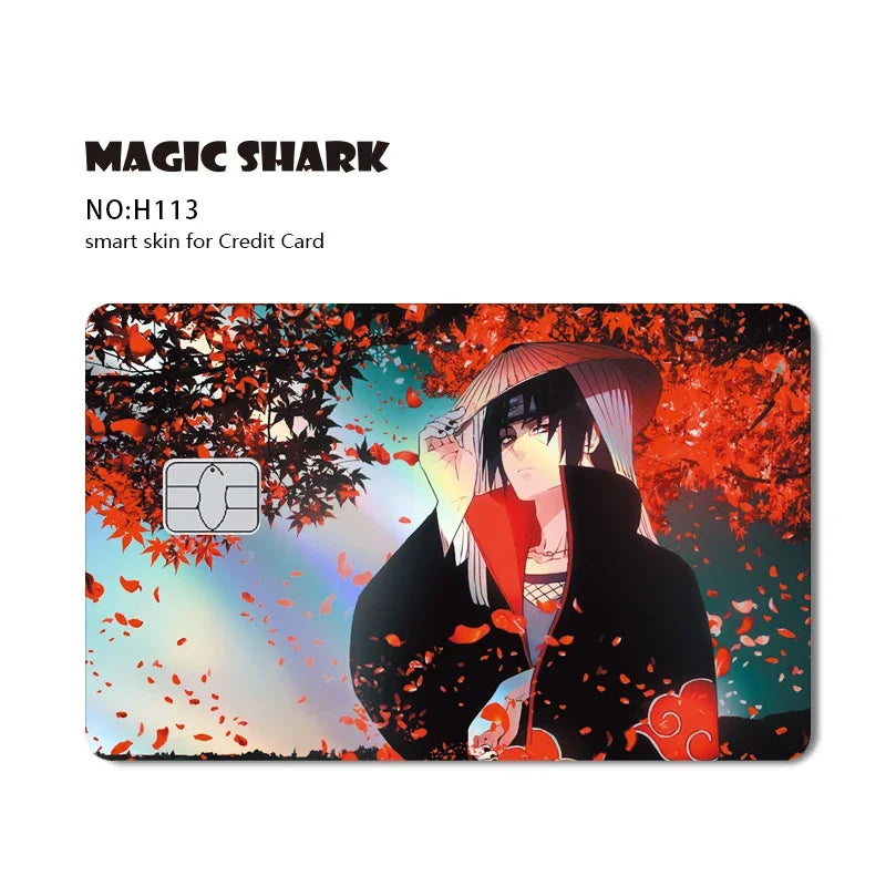 2025 New Arrival Payne Anime Holographic Laser Sticker Shinny Film Skin Cover for Debit Credit Card