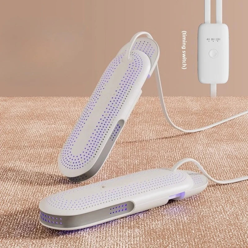 Portable Electric Shoes Dryer for Deodorizing and Sterilizing Timer Heater Eliminate Odor UV Shoes Drying Household Appliances