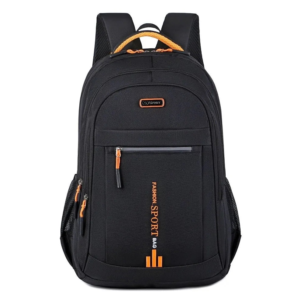 Oxford Cloth Students Daypack Anti-splash Water Scratch Prevention Large Capacity School Bag Polyester Fixed Webbing