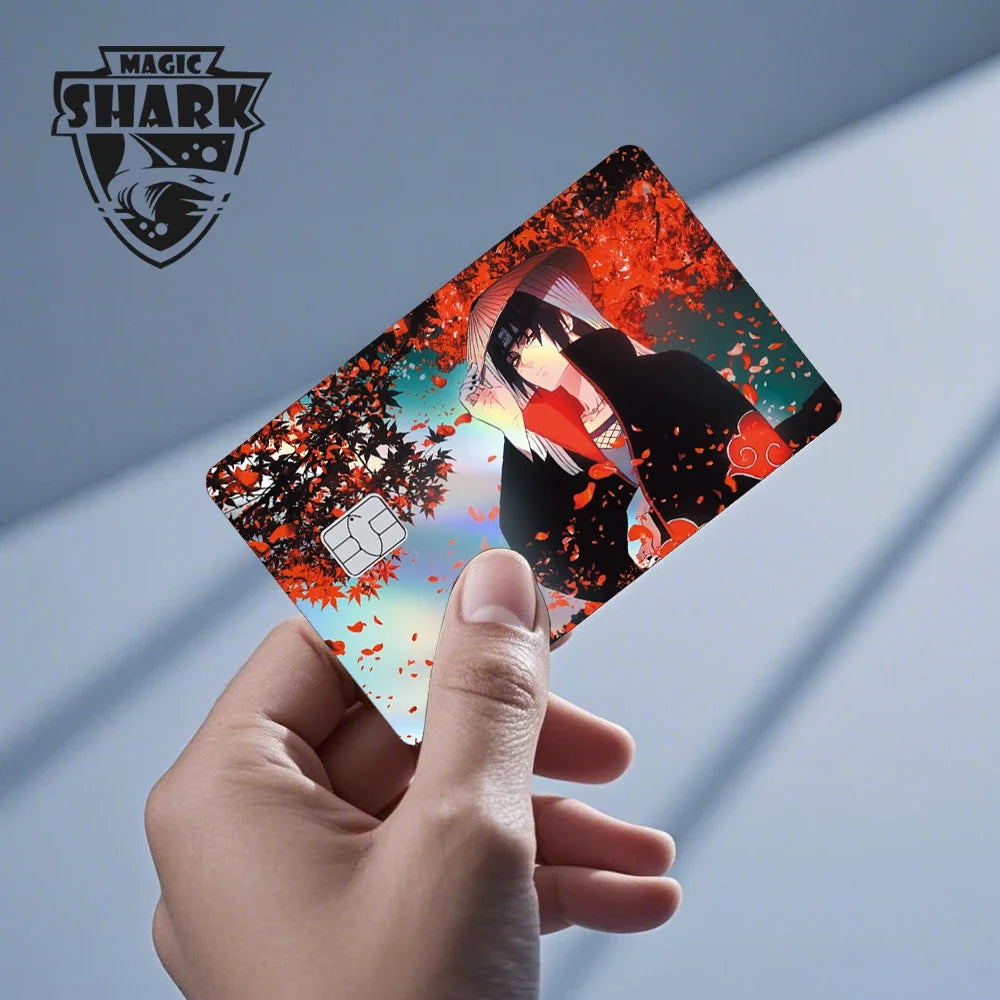 2025 New Arrival Payne Anime Holographic Laser Sticker Shinny Film Skin Cover for Debit Credit Card