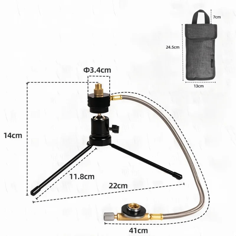 Outdoor Portable Gas Heater Hiking Camping Tents Warming Equipment Mini Gas Burner Heating Survival Equipment